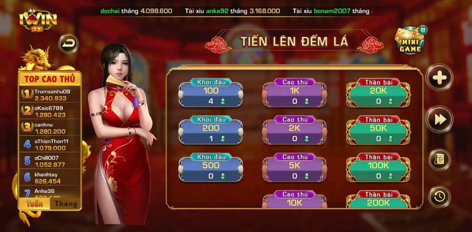 Luật chơi tiến lên đếm lá có nhiều điều cơ bản người chơi cần biết